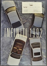 1992 infiniti brochure for sale  Olympia