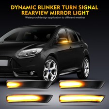 Lâmpada sequencial dinâmica luz de seta espelho LED para Ford Focus 2008 - 2011 comprar usado  Enviando para Brazil