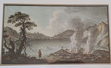 Solfatara pozzuoli incisione usato  Lodi