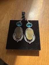 Unusual stone earrings for sale  BARNARD CASTLE