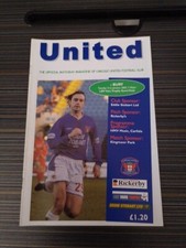 Carlisle united bury for sale  MANCHESTER