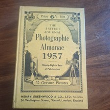 british journal photographic almanac for sale  ACCRINGTON