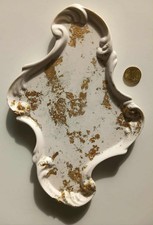 Plateau jesmonite feuilles d'occasion  Dijon
