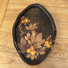 Vintage wooden tray for sale  IPSWICH
