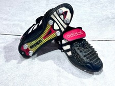 BOTAS CHUTEIRAS ADIDAS PREDATOR TOUCH FUTEBOL UEFA EURO INGLATERRA 1996 SG 9.5, usado comprar usado  Enviando para Brazil