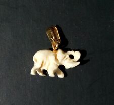 Ciondolo oro elefante usato  Caselle Torinese
