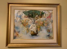 Signed artwork michael for sale  Atco