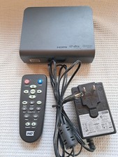 Centro de mídia Western Digital WD TV Live Hub WDBAAN0000NBK-01 com controle remoto, usado comprar usado  Enviando para Brazil