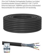 Datenkabel erdkabel cat gebraucht kaufen  Neukirchen