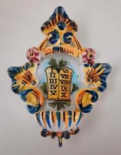 Acquasantiera ceramica smaltat usato  Roma