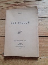 Perdus fagus paris d'occasion  Rieupeyroux