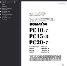 Komatsu pc10 pc15 for sale  Pompano Beach