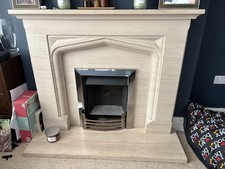 Marble fireplace surround for sale  MANCHESTER
