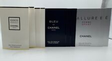 Conjunto combo de amostras Coco Mademoiselle Chanel Bleu and Allure Homme 10 peças no total, usado comprar usado  Enviando para Brazil