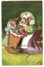 Famille souris berceau. d'occasion  Villenave-d'Ornon