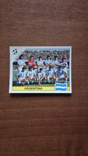 Figurina squadra argentina usato  Italia