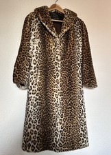 Vintage webpelzmantel leopardo gebraucht kaufen  Lübeck