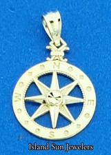 14k compass rose for sale  Beach Haven
