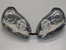 Usado, Conjunto de faróis L+R MK5 FABRICANTE DE EQUIPAMENTO ORIGINAL 05-10 Volkswagen GTI 06-09 Jetta xenônio HID comprar usado  Enviando para Brazil