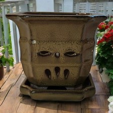 Brown green ceramic for sale  Bothell