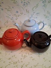 Vintage teapots stoneware for sale  BOURNE