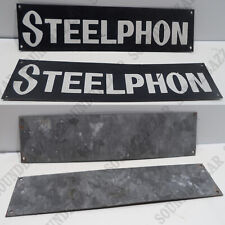Steelphon placca metallo usato  Bologna
