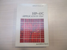 Hewlett packard 41c d'occasion  Viuz-en-Sallaz
