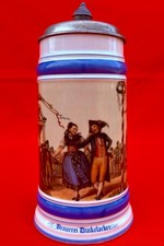 Original dinkelacker bierkrug usato  Noceto