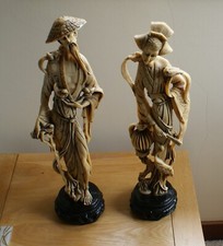 Two japanese figurines for sale  WHITSTABLE
