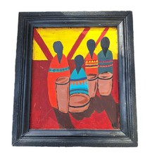 Dipinto A Olio Scena Astratta Quadro Moderno Incorniciato Firmato comprar usado  Enviando para Brazil