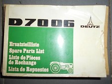 Deutz tracteur d7006 d'occasion  Bonneval