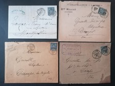 Enveloppes. timbre type d'occasion  Champigny-sur-Marne