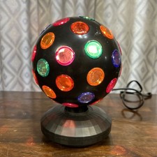Lâmpada giratória bola discoteca festa luz multicolorida feriado dança Lipan comprar usado  Enviando para Brazil