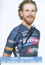 Cyclisme autographe simmons d'occasion  Cléguer