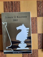 Schach kalender 2003 gebraucht kaufen  Münster