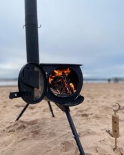 Folding wood burning for sale  CULLOMPTON