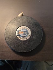 Carretel de fita métrica de fibra de vidro Keson 100’ MC-18-100 construção metal fechado, usado comprar usado  Enviando para Brazil