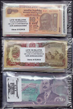 Lote de 100 Billetes del Mundo Todos Diferentes Sc Unc comprar usado  Enviando para Brazil