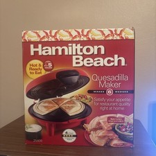 Usado, Hamilton Beach 25409 Quesadilla Maker - Vermelho comprar usado  Enviando para Brazil