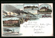 Lithographie kiel marine gebraucht kaufen  Berlin