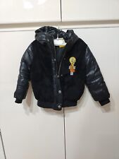 Giubbotto bimba nero usato  Torrenova