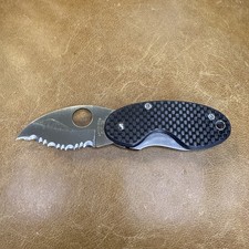 Spyderco c29cfs carbon for sale  Princess Anne