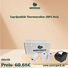 Thermorollen 80mm 50m gebraucht kaufen  Wollmatingen