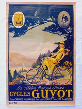 Ancienne affiche publicitaire d'occasion  France