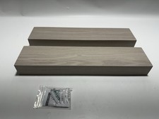 Conjunto de prateleiras flutuantes MCS cinza grão de madeira de 2 – 18x4 polegadas suporte de parede comprar usado Conjunto de prateleiras flutuantes MCS cinza grão de madeira de 2 – 18x4 polegadas suporte de parede comprar usado  Enviando para Brazil