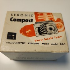 Medidor de exposição fotoelétrico antigo Sekonic modelo LC-1 ainda na caixa comprar usado  Enviando para Brazil