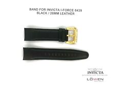 Usado, Autêntica pulseira de relógio Invicta I-Force 6439 Preto em Pele 26MM comprar usado  Enviando para Brazil