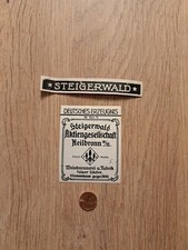 Etikett steigerwald aktiengese gebraucht kaufen  Marklkofen