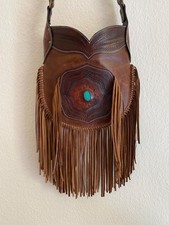 Usado, Linda bolsa tiracolo de búfalo boho franja selim feitiço pessoas grátis menina festi comprar usado  Enviando para Brazil