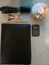 Essential 476 Piezas Suministros de Oficina Elegante Organización/Cartera con Cremallera Negra  segunda mano  Embacar hacia Mexico